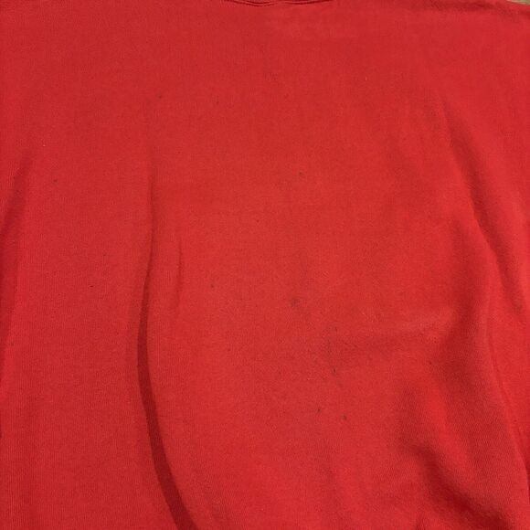 Vintage 90s Disney Crewneck Sweatshirt Mickey Mouse Unlimited Mens 2XL Red USA - Picture 8 of 9